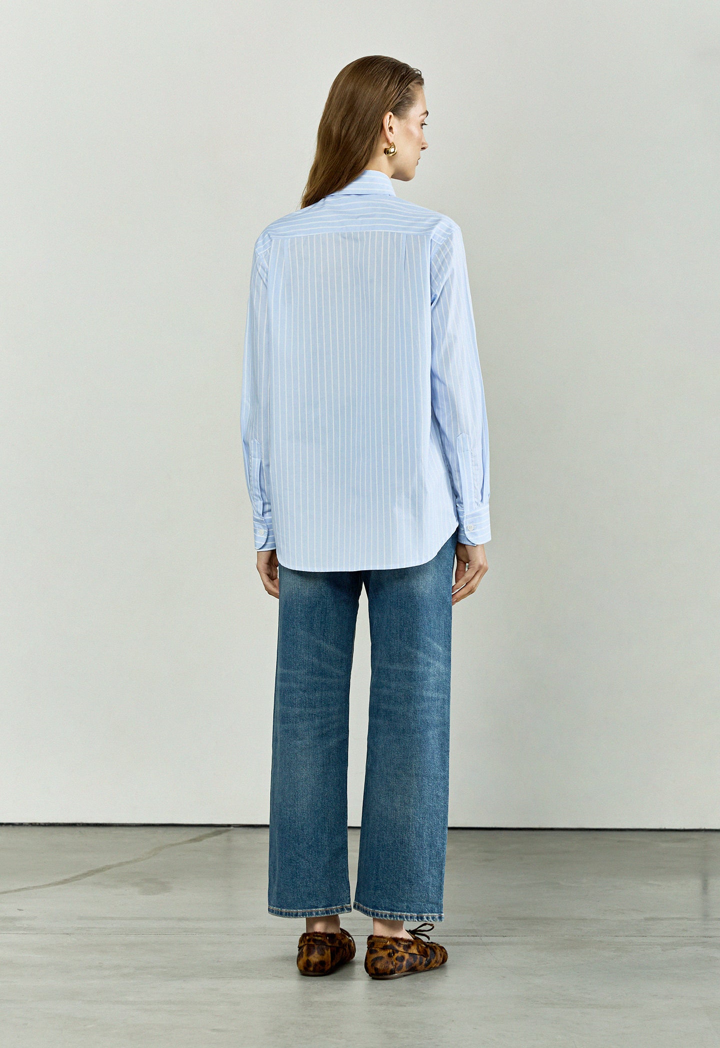 The Boyfriend in Baby Blue Stripes