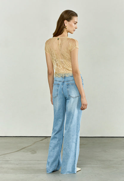 Marie Top in Golden Yellow