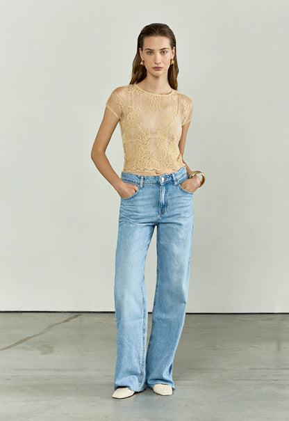 Marie Top in Golden Yellow