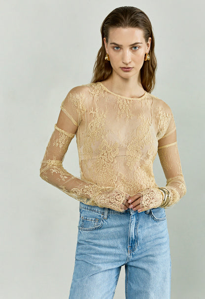 Marie Gloves in Golden Yellow